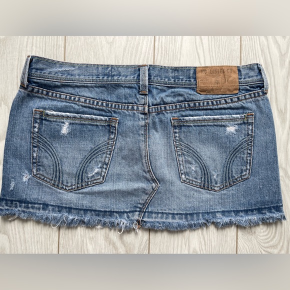 Hollister Jean skirt sz 5 - Picture 2 of 3